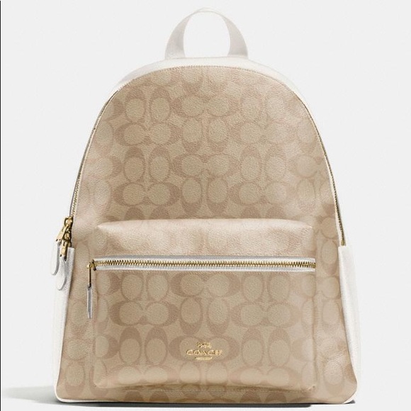 Coach Bags Coach Charlie Backpack In Signature Canvas Poshmark